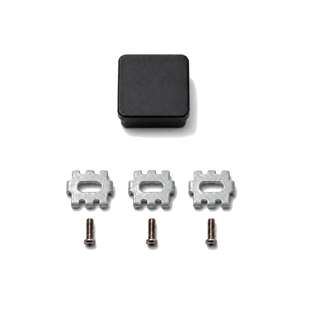 Kit de fijación para Reja Antiescalable 1.0 × 2.0 m — Galvanizado