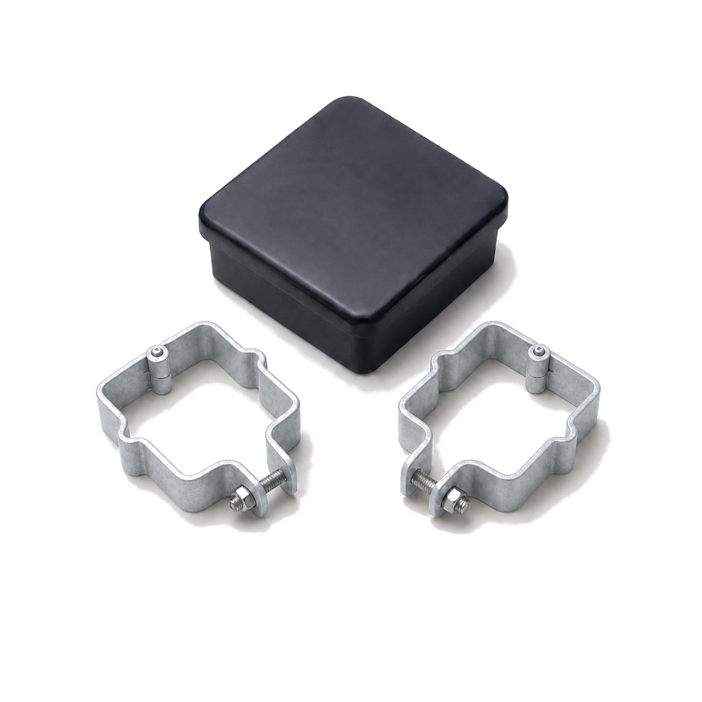 Kit de fijación para Reja 3D 1.5 m de ancho — Galvanizado