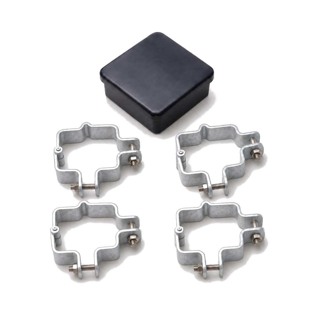 Kit de fijación para Reja 3D 2.0 × 2.5 m — Galvanizado