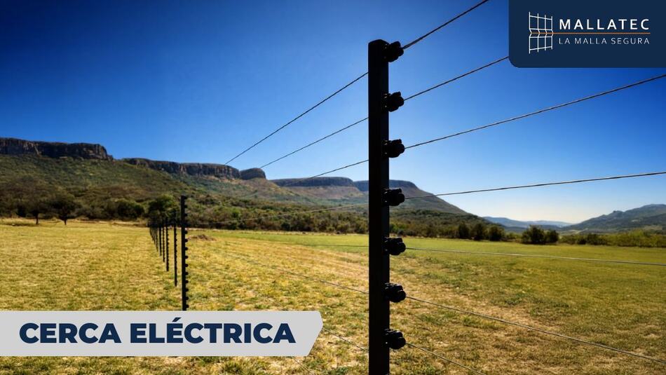Cerca eléctrica en campo